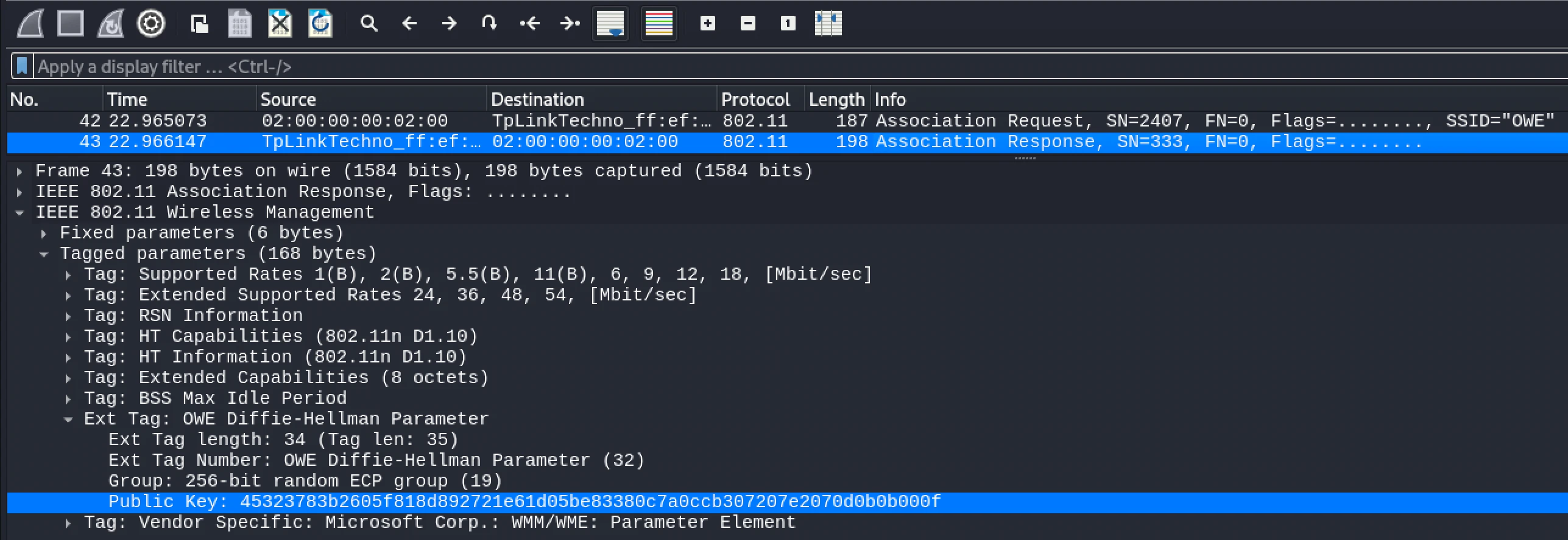 OWE Association Response