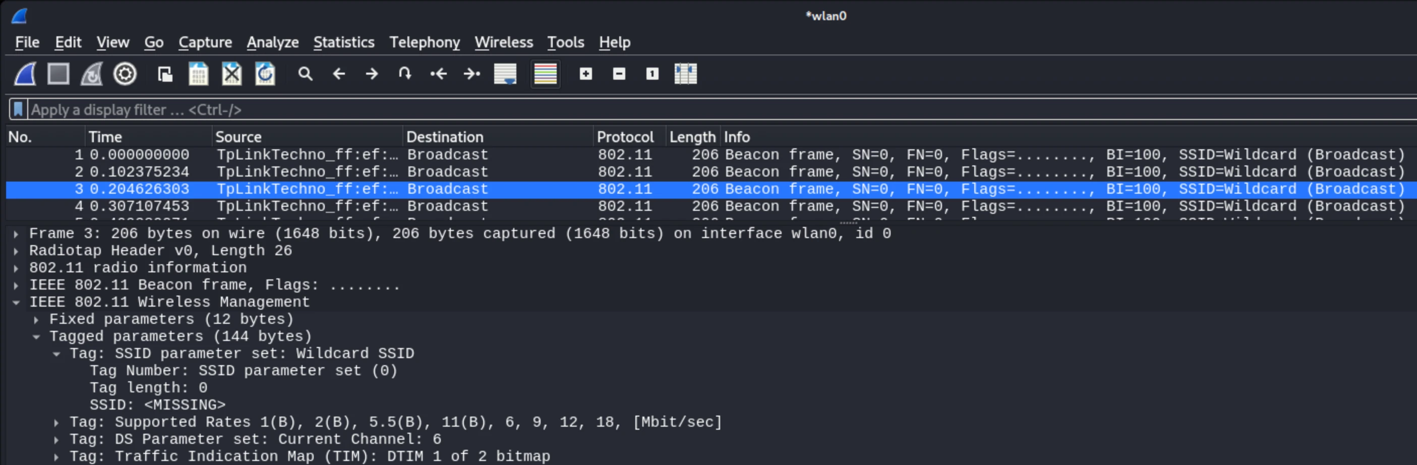Hidden SSID